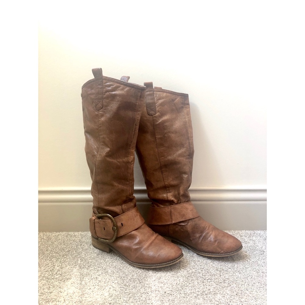 Steve Madden Ruckuss Brown Boots